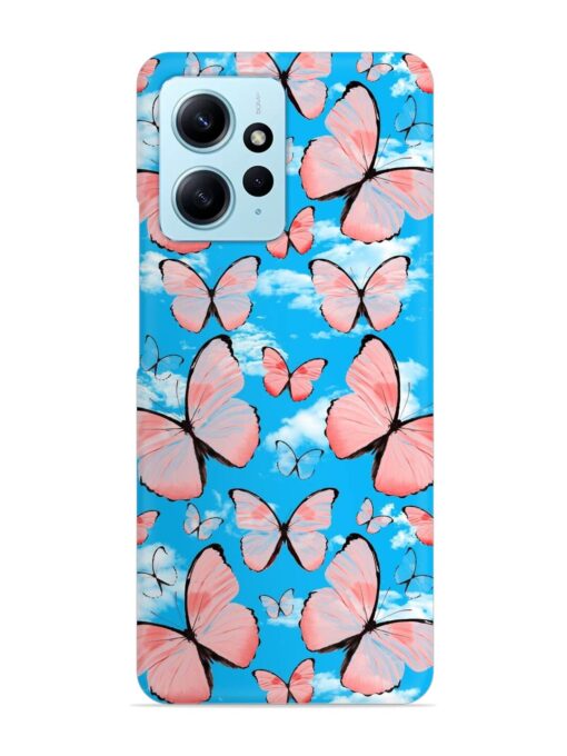 Seamless Pattern Tropical Snap Case for Xiaomi Redmi Note 12 (4G)