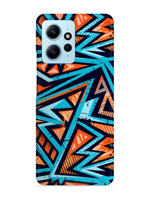 Abstract Seamless Grunge Snap Case for Xiaomi Redmi Note 12 (4G)