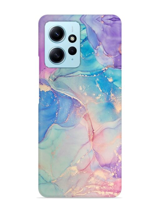 Alcohol Ink Colors Snap Case for Xiaomi Redmi Note 12 (4G)