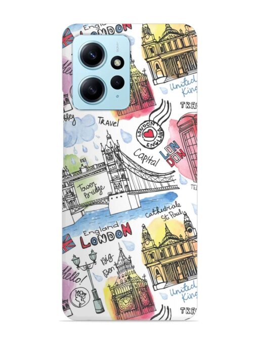 Vector London Landmark Snap Case for Xiaomi Redmi Note 12 (4G)