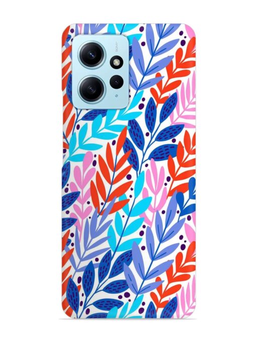 Bright Floral Tropical Snap Case for Xiaomi Redmi Note 12 (4G)