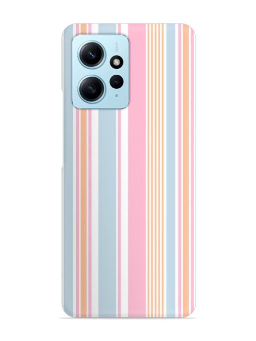 Stripe Seamless Pattern Snap Case for Xiaomi Redmi Note 12 (4G)