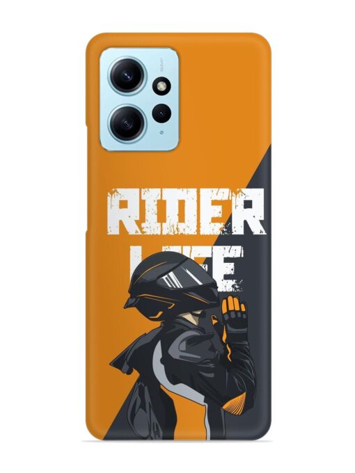 Rider Life Snap Case for Xiaomi Redmi Note 12 (4G)