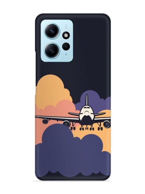 Aeroplane vector Snap Case for Xiaomi Redmi Note 12 (4G) Zapvi