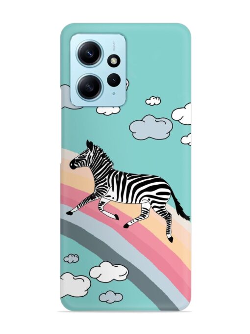 Running Zebra Snap Case for Xiaomi Redmi Note 12 (4G)