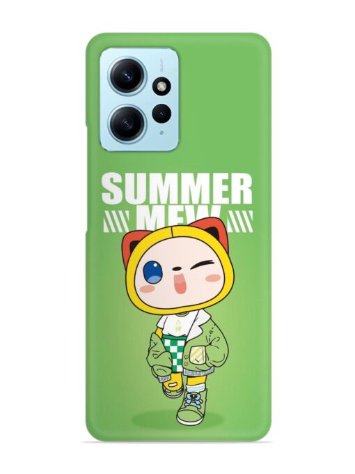 Summer Mew Snap Case for Xiaomi Redmi Note 12 (4G)