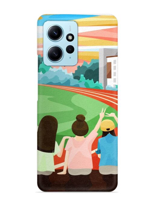 School Playground Snap Case for Xiaomi Redmi Note 12 (4G)