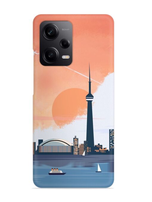 Toronto Canada Snap Case for Xiaomi Redmi Note 12 (5G) Zapvi