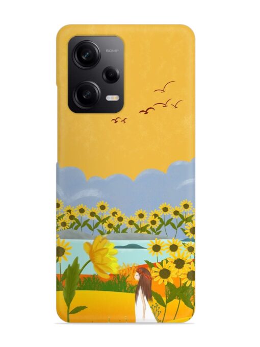 Beginning Of Autumn Snap Case for Xiaomi Redmi Note 12 (5G) Zapvi