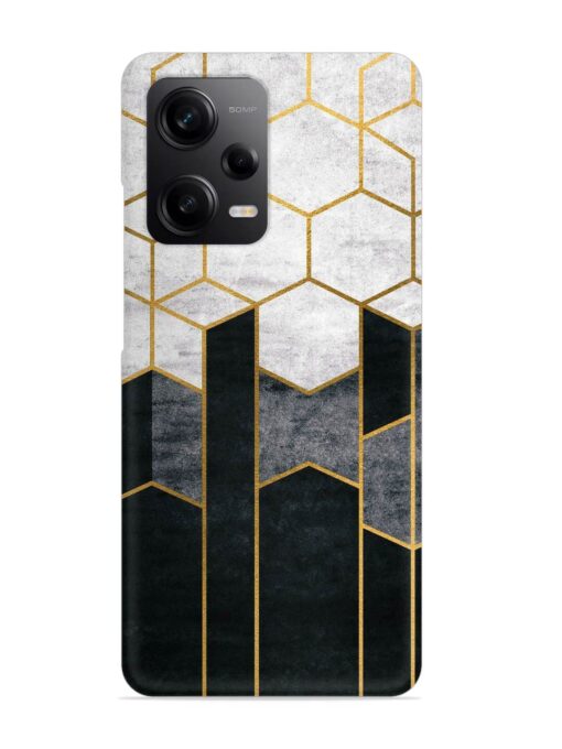 Cube Marble Art Snap Case for Xiaomi Redmi Note 12 (5G) Zapvi