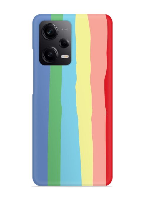 Rainbow Premium Shade Snap Case for Xiaomi Redmi Note 12 (5G) Zapvi