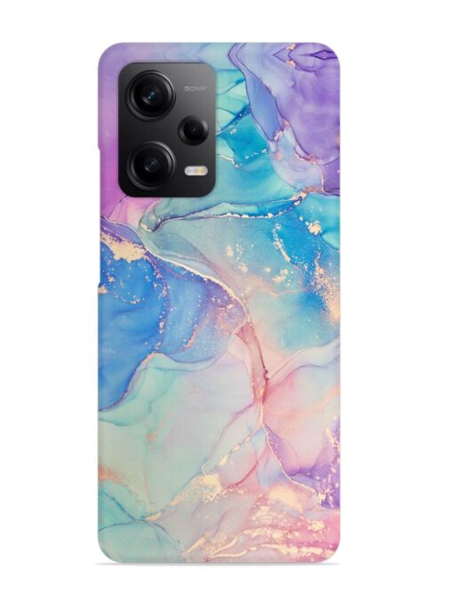 Alcohol Ink Colors Snap Case for Xiaomi Redmi Note 12 (5G)