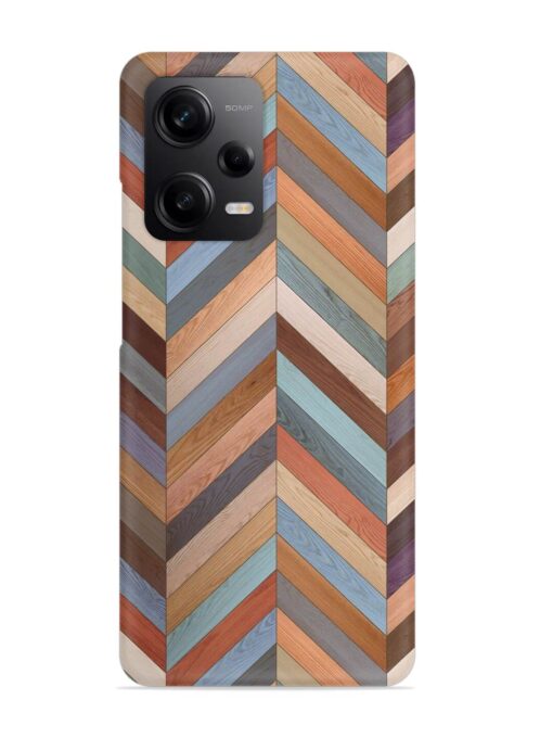 Seamless Wood Parquet Snap Case for Xiaomi Redmi Note 12 (5G) Zapvi