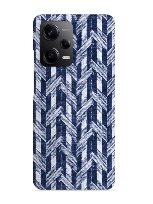 Abstract Herringbone Motif Snap Case for Xiaomi Redmi Note 12 (5G)