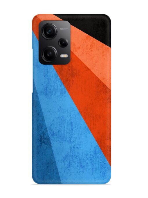 Modern Matte Abstract Snap Case for Xiaomi Redmi Note 12 (5G) Zapvi