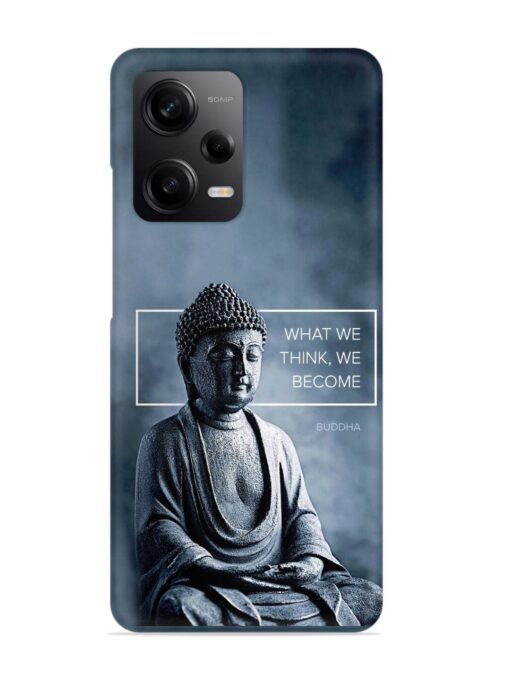 What We Think We Become Snap Case for Xiaomi Redmi Note 12 (5G) Zapvi