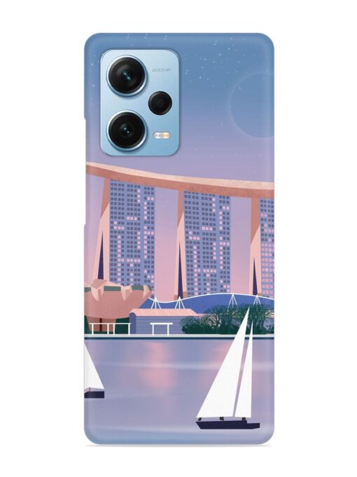 Singapore Scenery Architecture Snap Case for Xiaomi Redmi Note 12 Pro Plus (5G) Zapvi