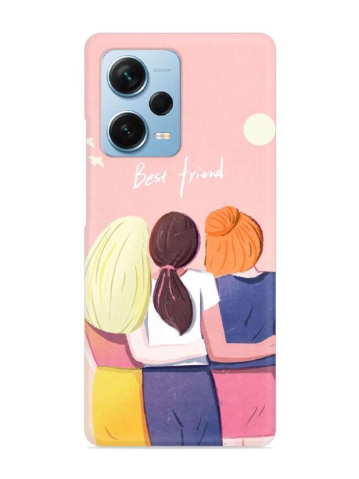 Friendship Day Snap Case for Xiaomi Redmi Note 12 Pro Plus (5G) Zapvi