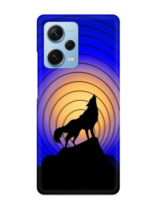 Fox Roaring Design Snap Case for Xiaomi Redmi Note 12 Pro Plus (5G) Zapvi