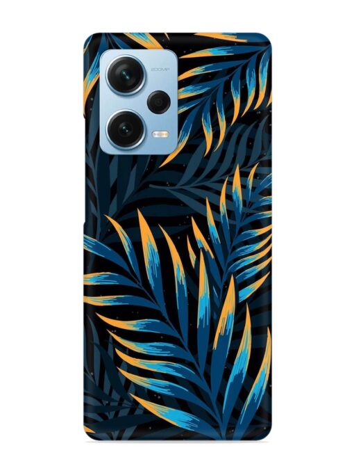 Abstract Leaf Art Snap Case for Xiaomi Redmi Note 12 Pro Plus (5G)