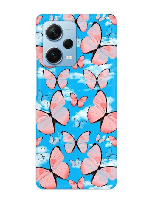 Seamless Pattern Tropical Snap Case for Xiaomi Redmi Note 12 Pro Plus (5G) Zapvi