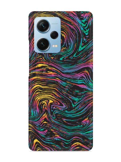 Abstract Liquid Colors Snap Case for Xiaomi Redmi Note 12 Pro Plus (5G) Zapvi