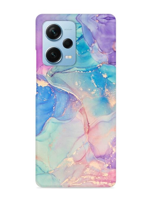 Alcohol Ink Colors Snap Case for Xiaomi Redmi Note 12 Pro Plus (5G) Zapvi