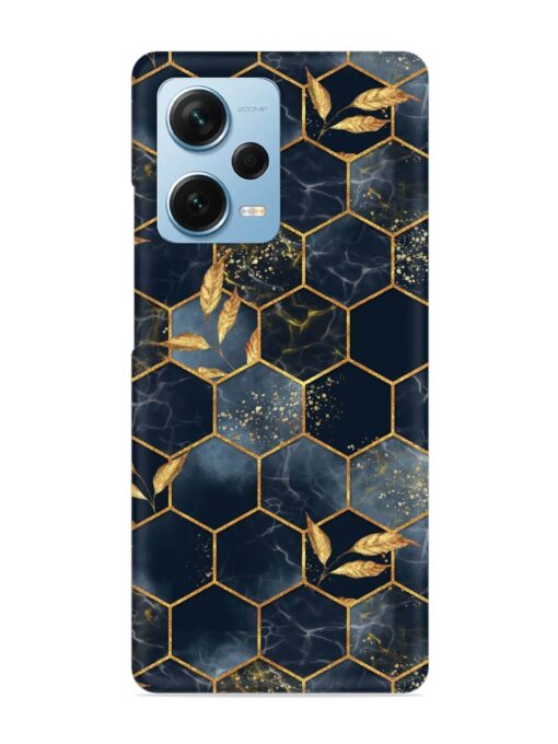 Marble Hexagon Seamless Snap Case for Xiaomi Redmi Note 12 Pro Plus (5G) Zapvi