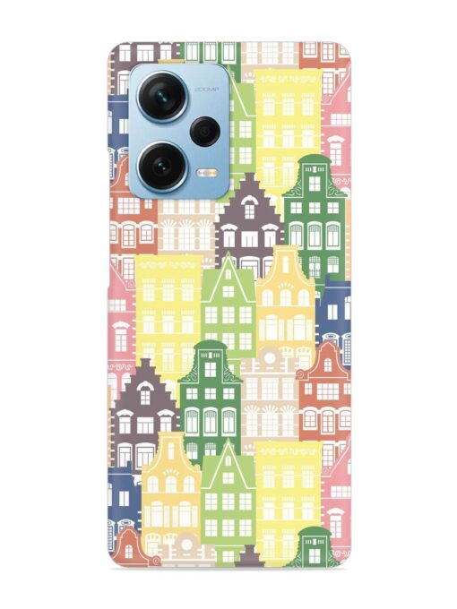 Seamless Shapes Pattern Snap Case for Xiaomi Redmi Note 12 Pro Plus (5G) Zapvi