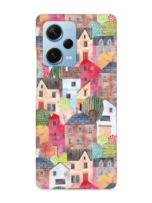 Abstract Seamless Pattern Snap Case for Xiaomi Redmi Note 12 Pro Plus (5G) Zapvi