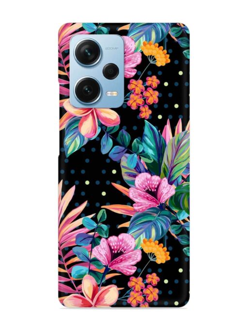 Seamless Floral Pattern Snap Case for Xiaomi Redmi Note 12 Pro Plus (5G) Zapvi