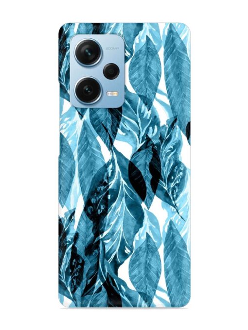 Leaves Pattern Jungle Snap Case for Xiaomi Redmi Note 12 Pro Plus (5G)