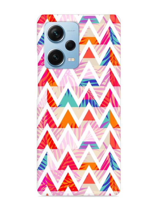 Abstract Triangle Background Snap Case for Xiaomi Redmi Note 12 Pro Plus (5G) Zapvi