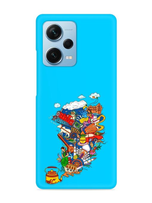 Vector Design Indian Snap Case for Xiaomi Redmi Note 12 Pro Plus (5G) Zapvi