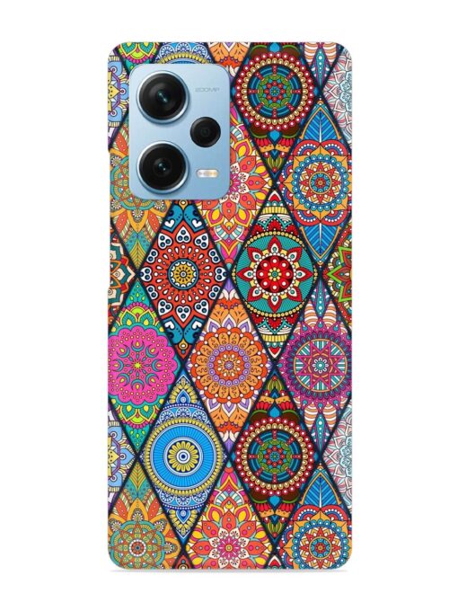 Seamless Tile Pattern Snap Case for Xiaomi Redmi Note 12 Pro Plus (5G) Zapvi