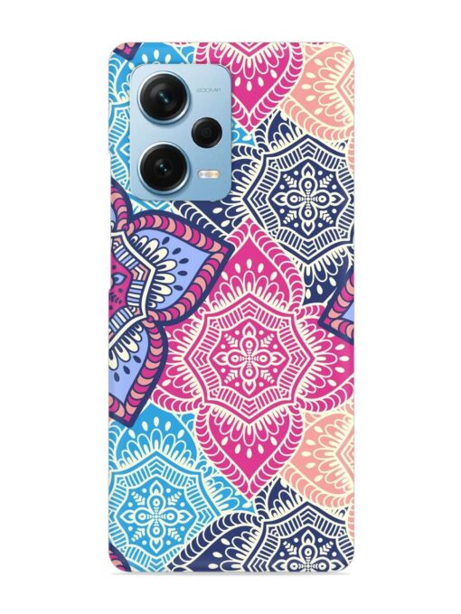 Ethnic Floral Seamless Snap Case for Xiaomi Redmi Note 12 Pro Plus (5G) Zapvi