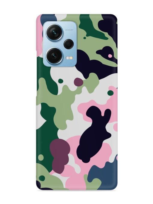 Seamless Funky Camouflage Snap Case for Xiaomi Redmi Note 12 Pro Plus (5G) Zapvi