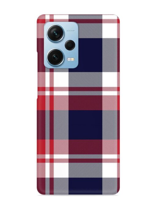 Classic Plaid Tartan Snap Case for Xiaomi Redmi Note 12 Pro Plus (5G) Zapvi