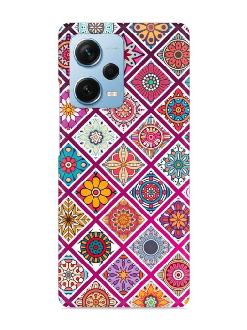 Seamless Tile Pattern Snap Case for Xiaomi Redmi Note 12 Pro Plus (5G) Zapvi