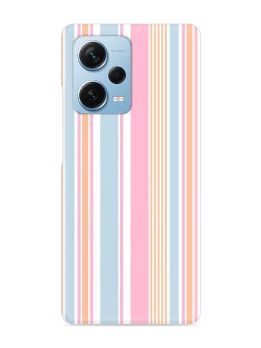 Stripe Seamless Pattern Snap Case for Xiaomi Redmi Note 12 Pro Plus (5G) Zapvi