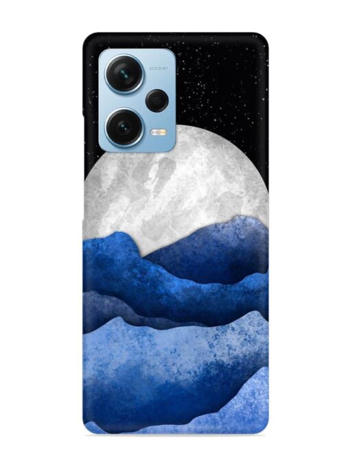 Full Moon Mountain Vector Snap Case for Xiaomi Redmi Note 12 Pro Plus (5G) Zapvi