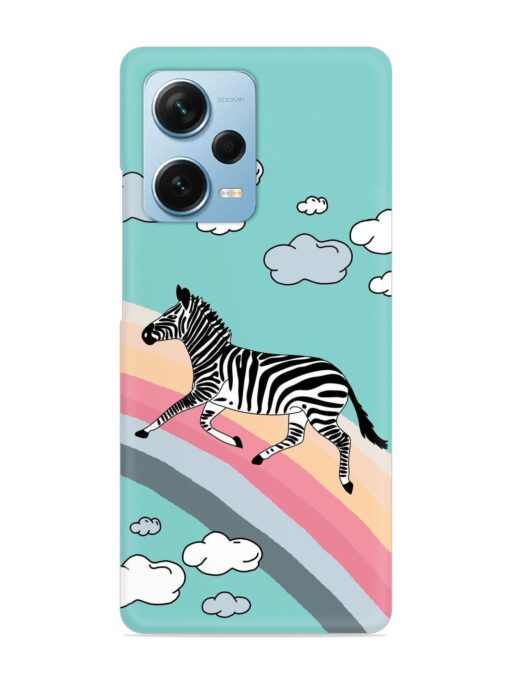 Running Zebra Snap Case for Xiaomi Redmi Note 12 Pro Plus (5G) Zapvi