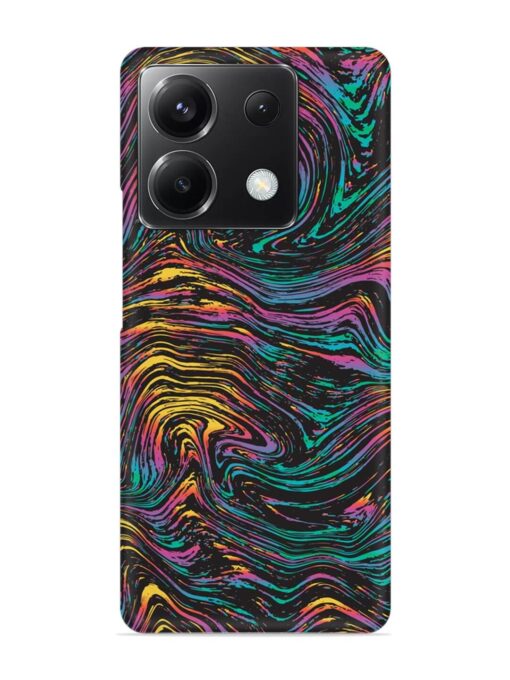 Abstract Liquid Colors Snap Case for Xiaomi Redmi Note 13 (5G) Zapvi