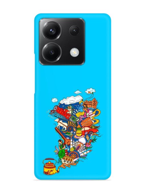 Vector Design Indian Snap Case for Xiaomi Redmi Note 13 (5G) Zapvi