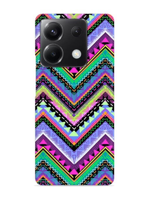 Tribal Aztec Print Snap Case for Xiaomi Redmi Note 13 (5G)