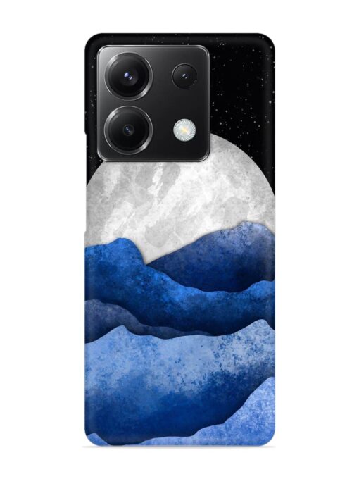 Full Moon Mountain Vector Snap Case for Xiaomi Redmi Note 13 (5G) Zapvi