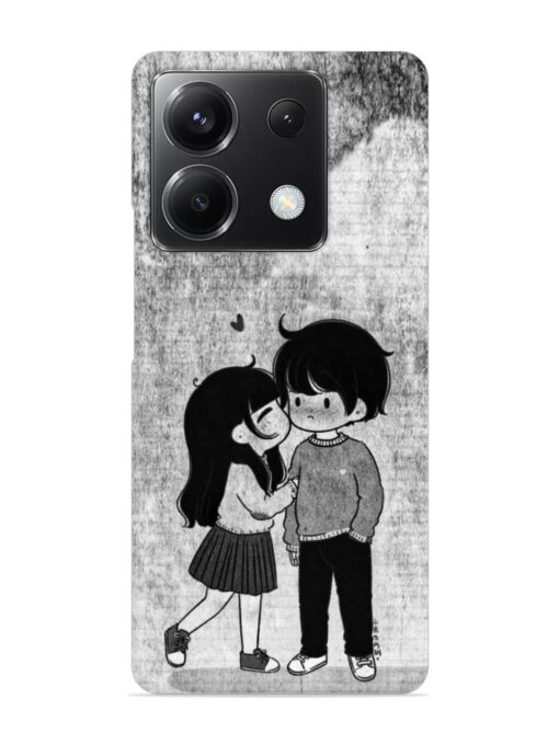 Couple Love Highlights Snap Case for Xiaomi Redmi Note 13 (5G) Zapvi