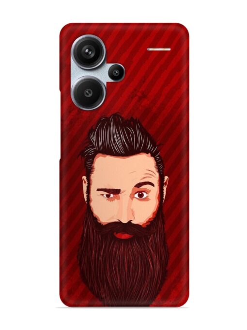 Beardo Man Snap Case for Xiaomi Redmi Note 13 Pro Plus (5G) Zapvi