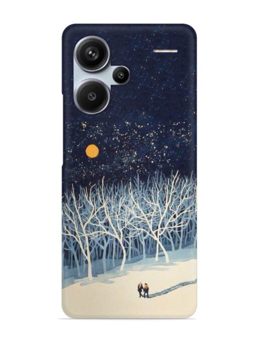 Full Moon Snowshoe Tour Snap Case for Xiaomi Redmi Note 13 Pro Plus (5G) Zapvi