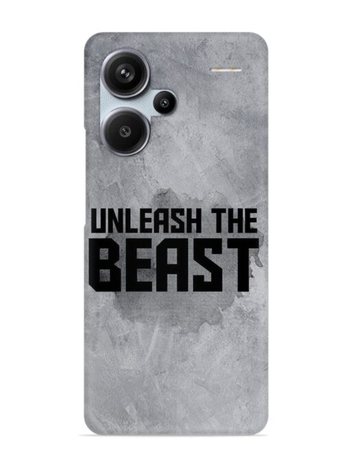 Unleash The Beast Snap Case for Xiaomi Redmi Note 13 Pro Plus (5G) Zapvi